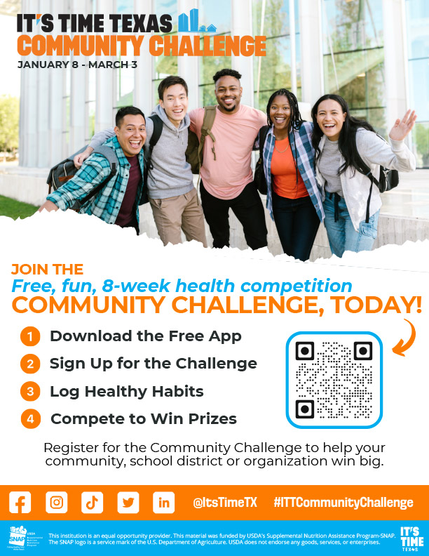 Community Challenge Promotional Flyer (English)