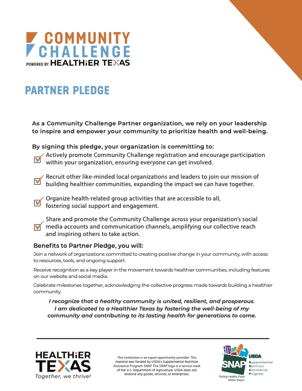 Partner Pledge